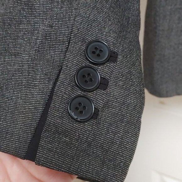 LE CHATEAU Dark gray suit blazer jacket TG / XL front button two pockets - Picture 7 of 9